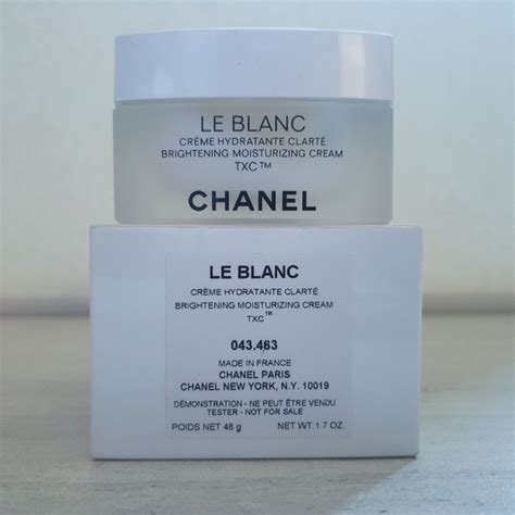 chanel le blanc txc|Chanel txc molecule.